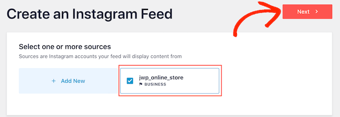 Créer un nouveau flux Instagram dans WordPress Créer un nouveau flux Instagram dans WordPress