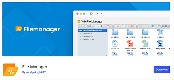 File Manager plugin
