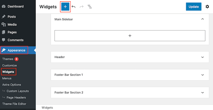 Ajout d'un flux Instagram à une zone prête pour les widgets Ajout d'un flux Instagram à une zone prête pour les widgets