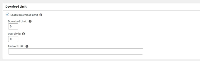 Set a download limit for files in MemberPress