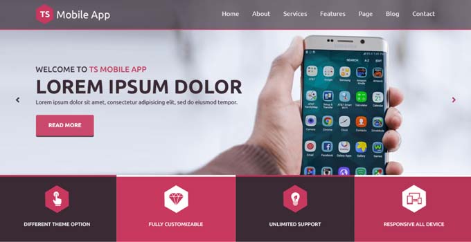 TS モバイルアプリ