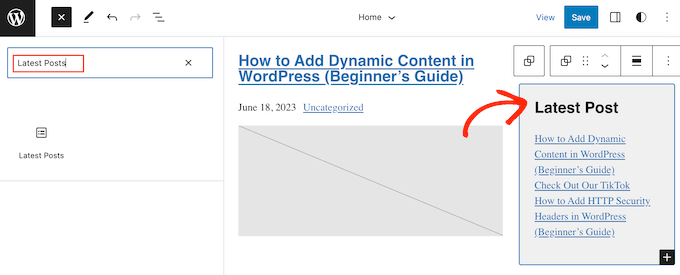 Adding a widget to WordPress using the full-site editor (FSE) Adding a widget to WordPress using the full-site editor (FSE)