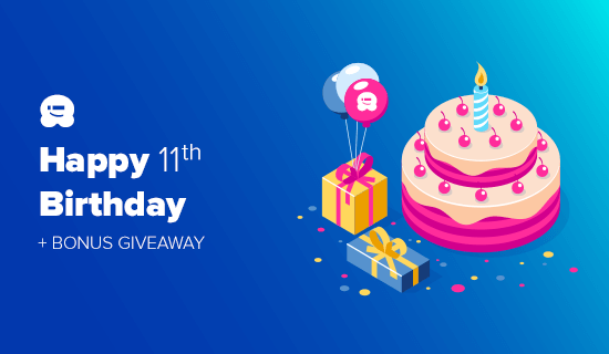 A 11-a aniversare WPBeginner