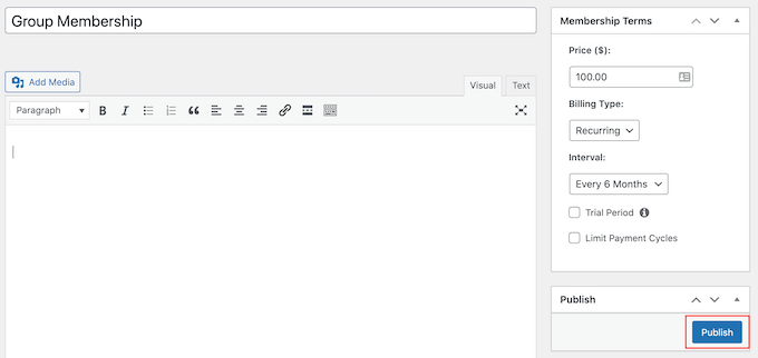 MemberPressを使用した法人チームメンバーシップレベルの発行 MemberPressを使用した法人チームメンバーシップレベルの発行