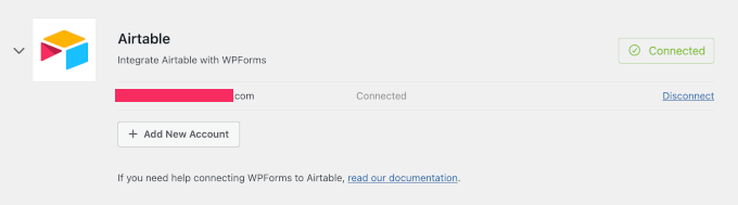 WPForms połączony z Airtable