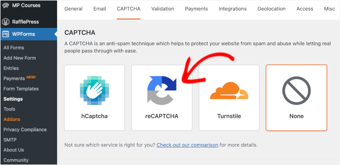 Adding reCAPTCHA to your contact form Adding reCAPTCHA to your contact form