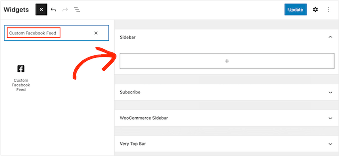 WordPressウィジェットエディター