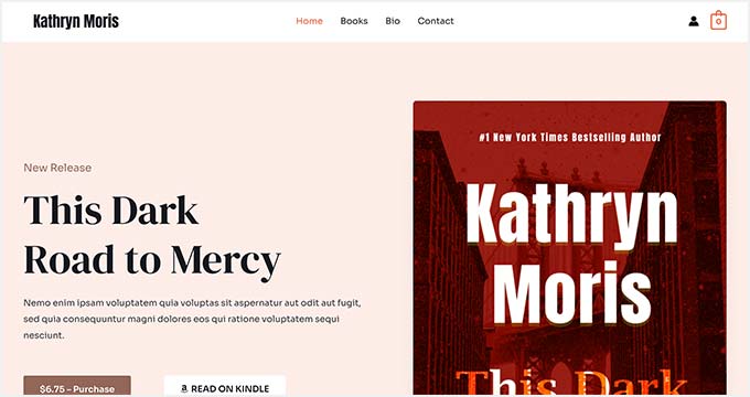 Thème de vente de livres électroniques Astra WordPress