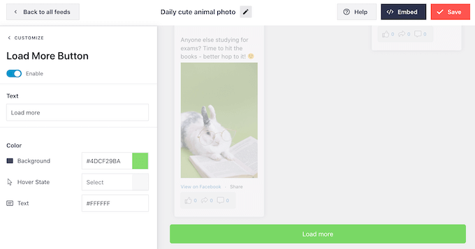 WordPressでFacebookの「さらに読み込む」ボタンをカスタマイズする