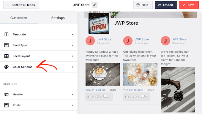 Cambiar la combinación de colores de tu feed de redes sociales Cambiar la combinación de colores de tu feed de redes sociales