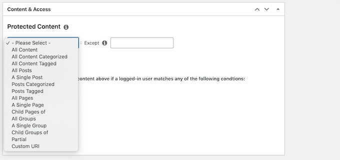 Crearea de conținut protejat