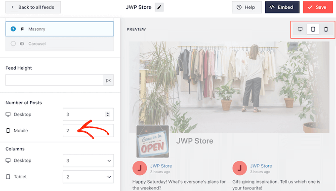 Probar tu feed de redes sociales en el móvil Probar tu feed de redes sociales en el móvil