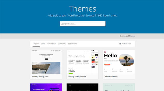 WordPress themes WordPress themes