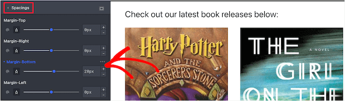 CSS Hero change bottom margin CSS Hero change bottom margin