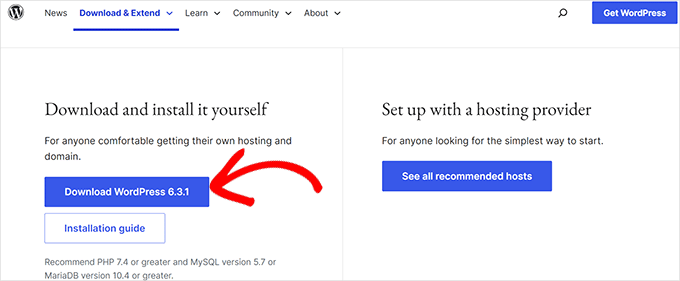 Download WordPress Download WordPress