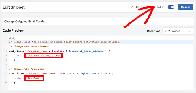WPCode Edit snippet WPCode Edit snippet