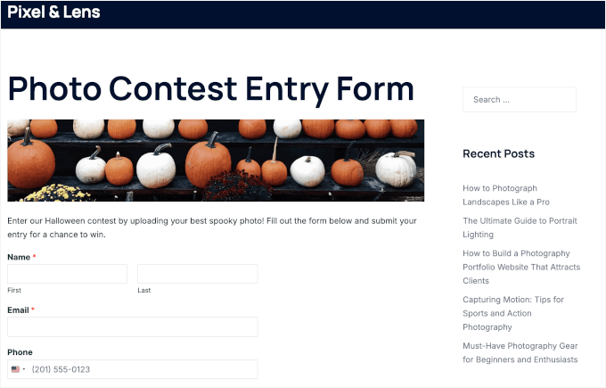 Google Drive-Dateiupload-Formular auf einer Live-Website