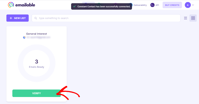 Verify your email list Verify your email list