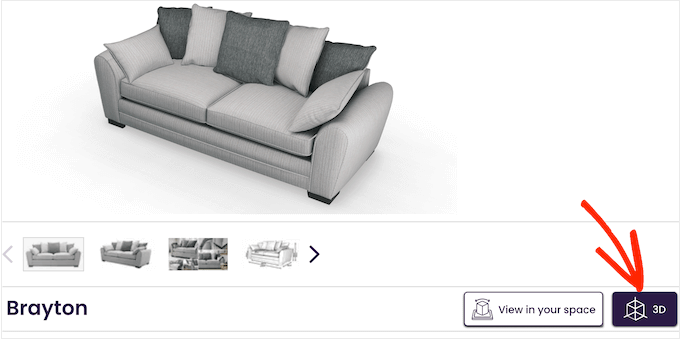 インタラクティブな360度画像の例