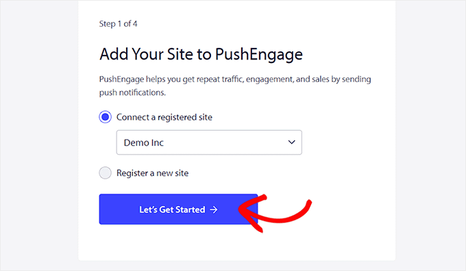 Connect PushEngage account to WordPress Connect PushEngage account to WordPress