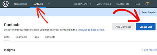 Skapa lista Skapa lista