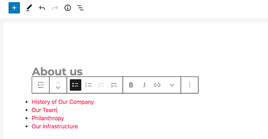 Ręczne dodawanie linków do podstron
