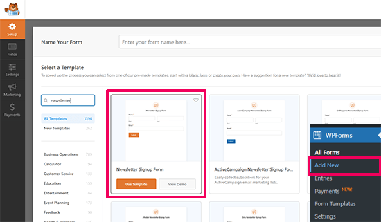 Mall för nyhetsbrevsanmälan Mall för nyhetsbrevsanmälan