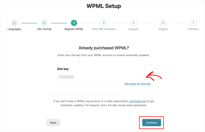 wpml-setup-register-wpml-page WPML setup register wpml page