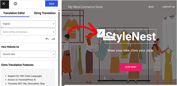 Haz clic en el ícono del lápiz para empezar a traducir la cadena Haz clic en el ícono del lápiz para empezar a traducir la cadena