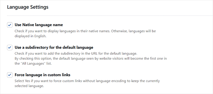 Configura los ajustes de idioma Configura los ajustes de idioma