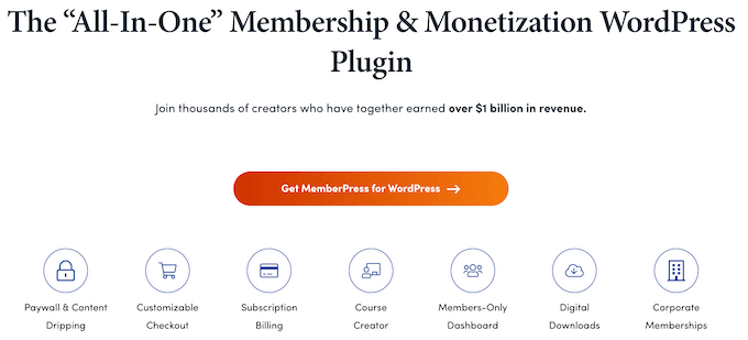 The MemberPress membership and LMS plugin The MemberPress membership and LMS plugin