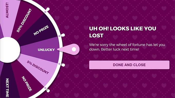 Previzualizare roată norocoasă