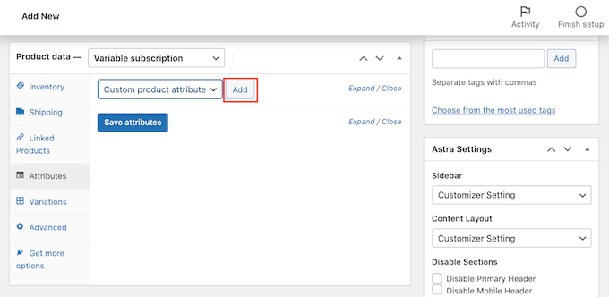 Adding a custom attribute in WooCommerce Adding a custom attribute in WooCommerce