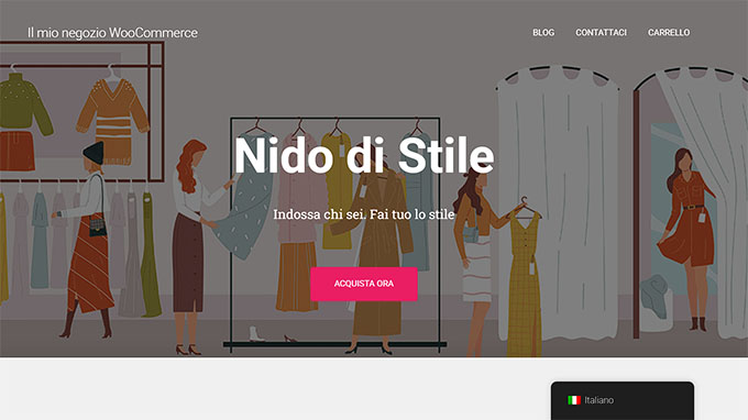 Vista previa de la tienda WooCommerce traducida Vista previa de la tienda WooCommerce traducida
