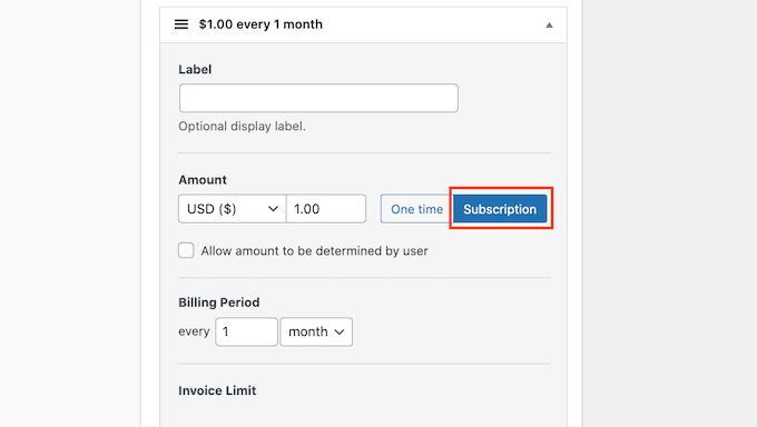 Creating a subscription with WP Simple Pay Creating a subscription with WP Simple Pay