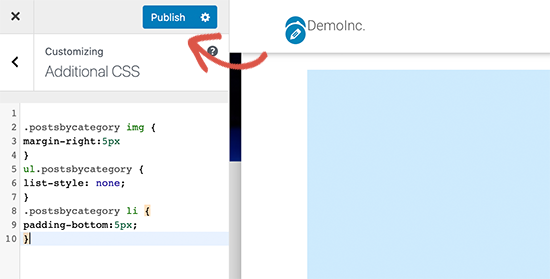 Adăugarea codului CSS personalizat la tema dvs.