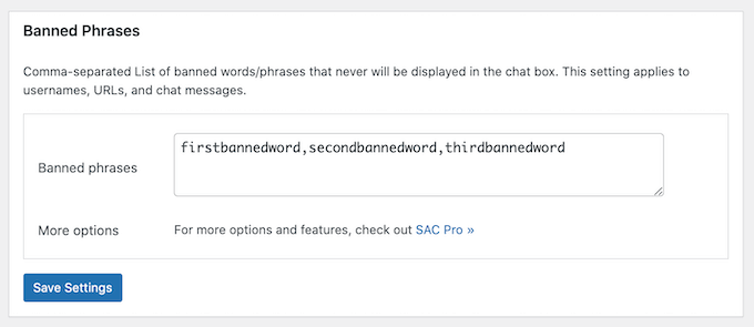 Creating a ban list for your online WordPress chat room Creating a ban list for your online WordPress chat room