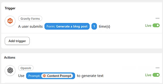 Connect AI in Uncanny Automator Connect AI in Uncanny Automator