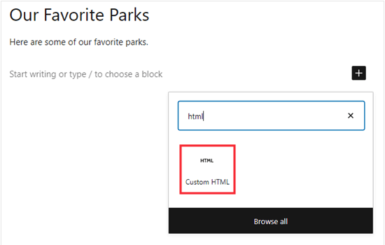 Easily embedding iframe code in WordPress Easily embedding iframe code in WordPress