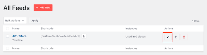 Editing your social media feed Editing your social media feed