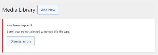 Sorry you are not allowed to upload this file type error Sorry you are not allowed to upload this file type error
