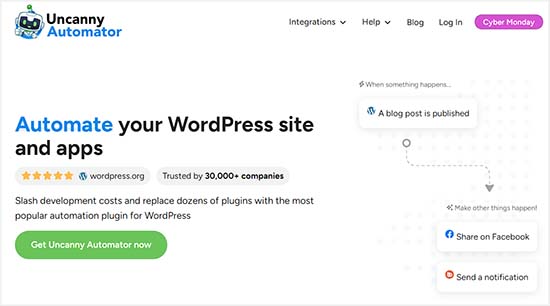 Uncanny Automator Uncanny Automator website