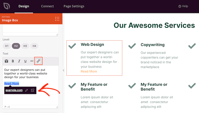 Customizing the services section in WordPress Customizing the services section in WordPress