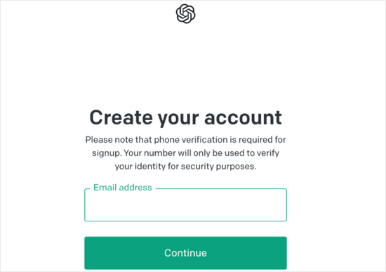 Créer un compte OpenAI Créer un compte OpenAI