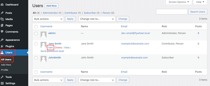 Jak edytować profil użytkownika w WordPress