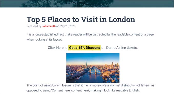 Preview for highlighting text in the block editor Preview for highlighting text in the block editor
