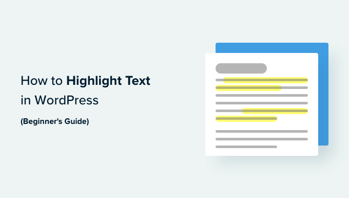 Adding text highlight color in WordPress Adding text highlight color in WordPress