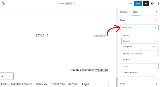 Select your blogroll menu Select your blogroll menu