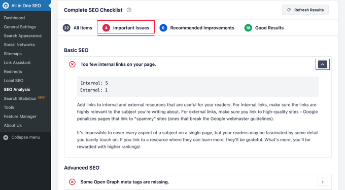 Fixing important SEO issues Fixing important SEO issues