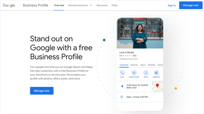 Google My Business account Google My Business account
